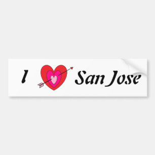 Pegatina Para Coche Parachoque Sticker* de San Jose