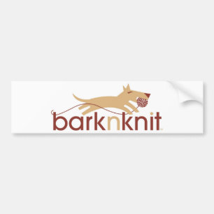 Pegatina Para Coche Parachoque Sticket de Barknknit