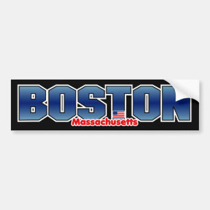 Pegatina Para Coche Parachoque total de Boston