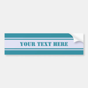 Pegatina Para Coche Parachoques personalizado de bandas anchas
