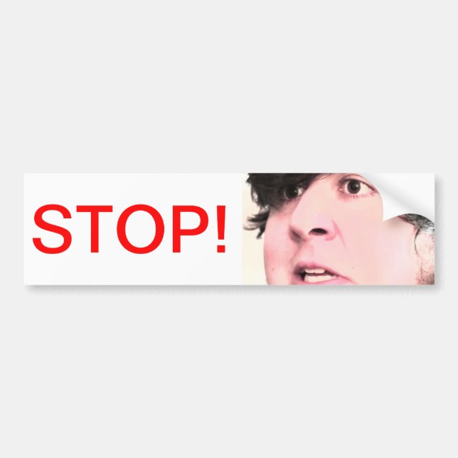 Pegatina Para Coche PARADA de JonTron (Frente)