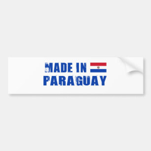PEGATINA PARA COCHE PARAGUAY