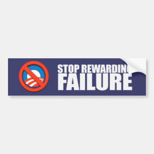 Pegatina Para Coche PARE el FRACASO REWARDING Bumpersticker
