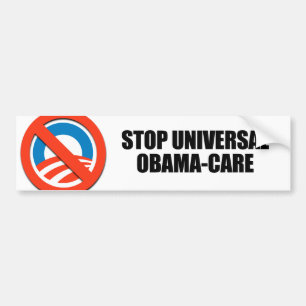 Pegatina Para Coche Pare el Obama-cuidado universal