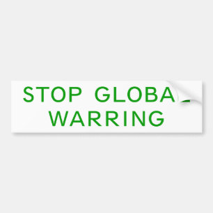 Pegatina Para Coche Pare guerrear global