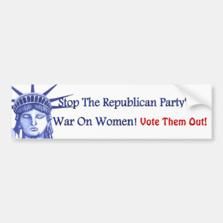 PEGATINA PARA COCHE PARE LA GUERRA EN MUJERES