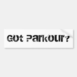 Pegatina Para Coche ¿Parkour conseguido?