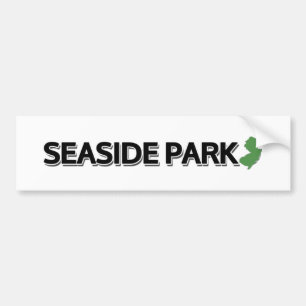 Pegatina Para Coche Parque de playa, New Jersey
