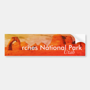 Pegatina Para Coche Parque nacional Arches, Utah