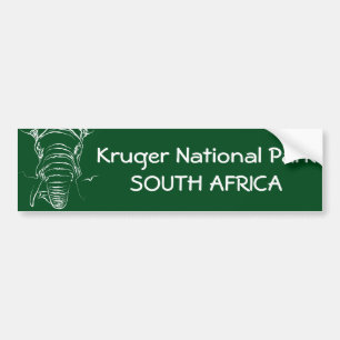 Pegatina Para Coche Parque nacional de Kruger