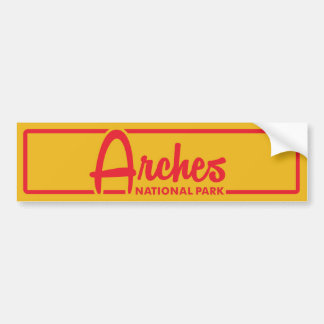 Pegatina Para Coche Parque nacional de los arcos