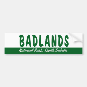 Pegatina Para Coche Parque nacional de los Badlands