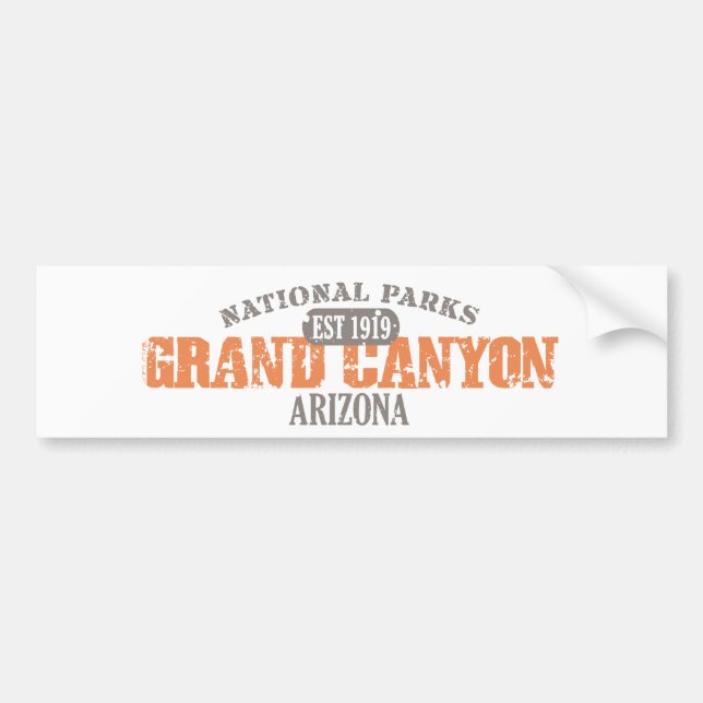 Pegatina Para Coche Parque nacional del Gran Cañón (Frente)