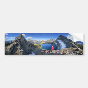 Pegatina Para Coche Parque nacional Glacier Sue Lake Overlook 2
