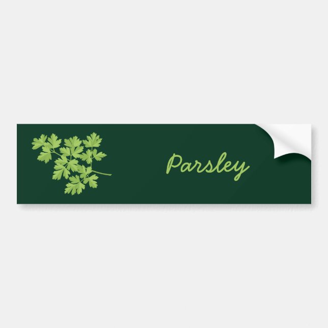 Pegatina Para Coche Parsley (Frente)