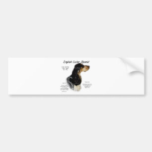 Pegatina Para Coche Parti Roan English Cocker Spaniel History