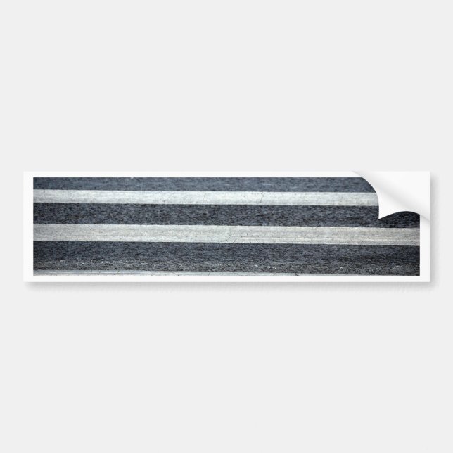 Pegatina Para Coche Paso de peatones o cruce de cebra (Frente)