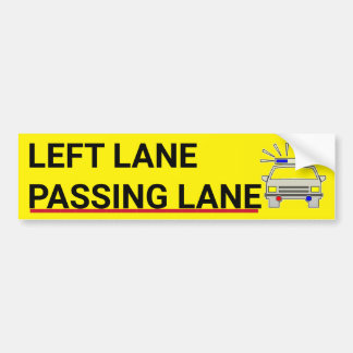 Pegatina Para Coche Passing Lane