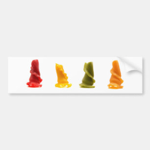 Pegatina Para Coche Pastas mixtas con forma rara