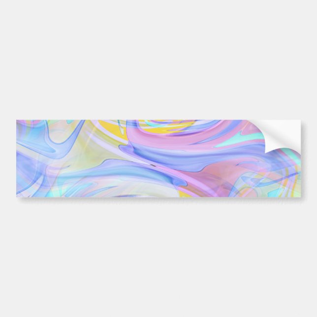 Pegatina Para Coche pastel hologram (Frente)