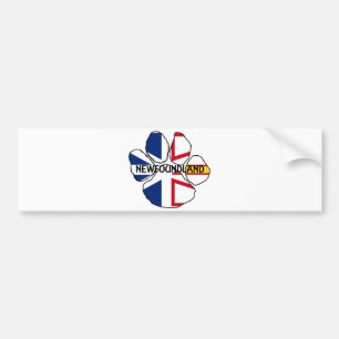 Pegatina Para Coche Pata del nombre de la bandera de