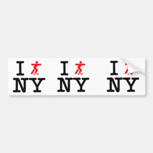 Pegatina Para Coche Patino valor de Nueva York