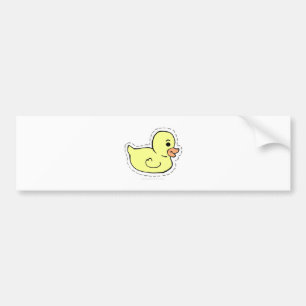 PEGATINA PARA COCHE PATO