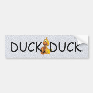 Pegatina Para Coche Pato del pato de la CAMISETA
