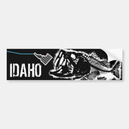 PEGATINA PARA COCHE PATRIOTA - HUELGA IDAHO - UNA MALA BASE