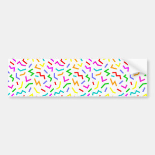 Pegatina Para Coche Patrones de líneas de color liso