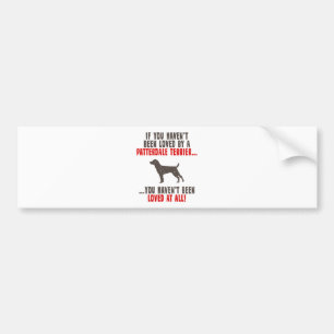 Pegatina Para Coche Patterdale Terrier