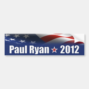 Pegatina Para Coche Paul Ryan para el presidente
