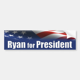 Pegatina Para Coche Paul Ryan para el presidente