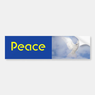Pegatina Para Coche Pax, paz