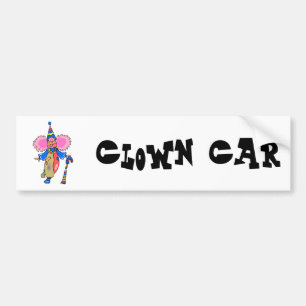 Pegatina Para Coche payaso cutesy