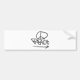 Pegatina Para Coche paz