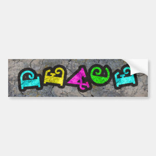 Pegatina Para Coche Paz