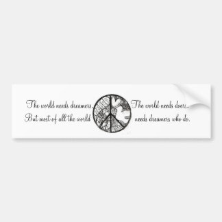 Pegatina Para Coche Paz