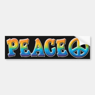 Pegatina Para Coche Paz