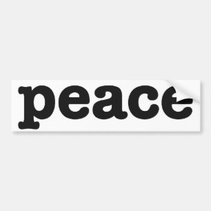 Pegatina Para Coche Paz