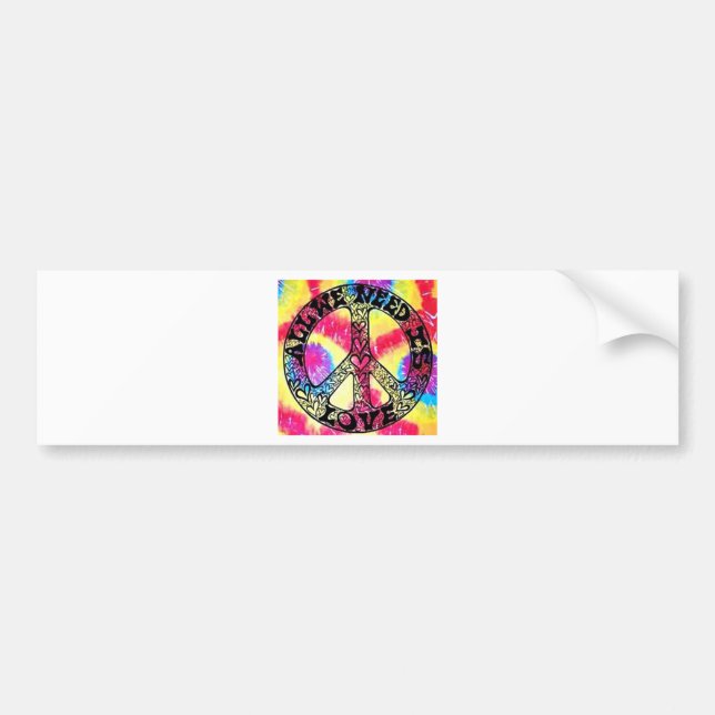 Pegatina Para Coche ¿Paz conseguida?  Todo lo que usted necesita es (Frente)