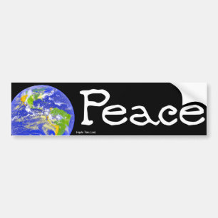 Pegatina Para Coche Paz de mundo