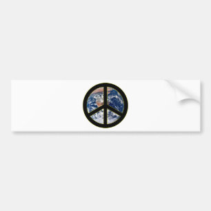 Pegatina Para Coche Paz en la tierra