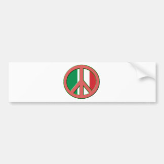 Pegatina Para Coche Paz para Italia