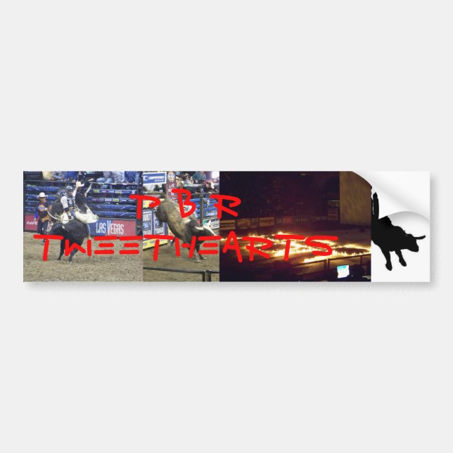 Pegatina Para Coche PBR Tweethearts (Frente)