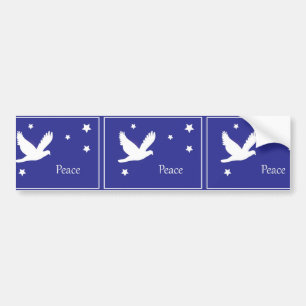 Pegatina Para Coche Peace Dove