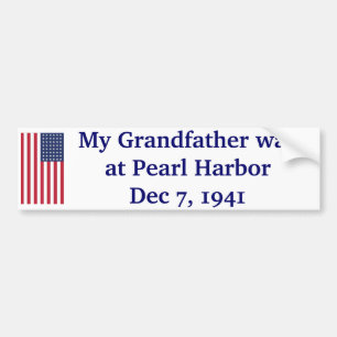 Pegatina Para Coche Pearl Harbor - 1941