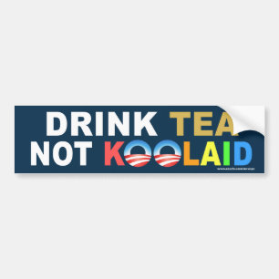 Pegatina Para Coche "pegatina anti no de Koolaid del té de la bebida"