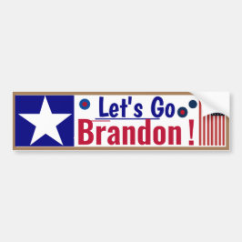 Pegatina Para Coche Pegatina de coche Amigable Vamos Brandon