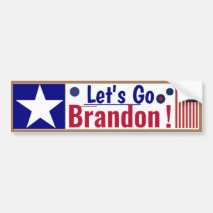 Pegatina Para Coche Pegatina de coche Amigable Vamos Brandon